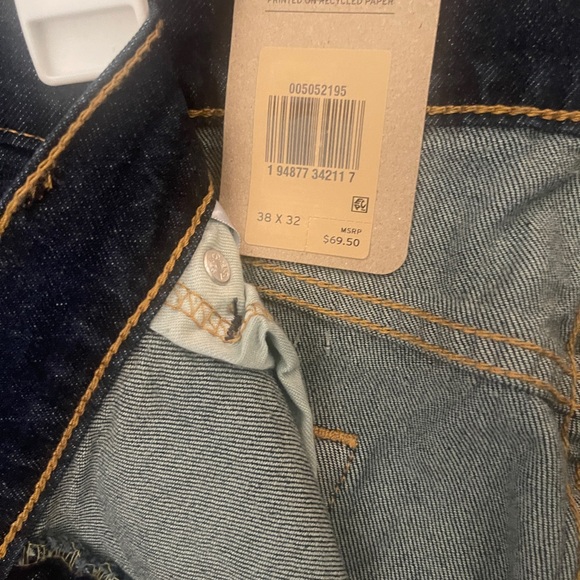 Levi's Blue Straight Jeans - Picture 6 of 8